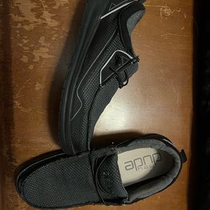 Mens black hey dudes